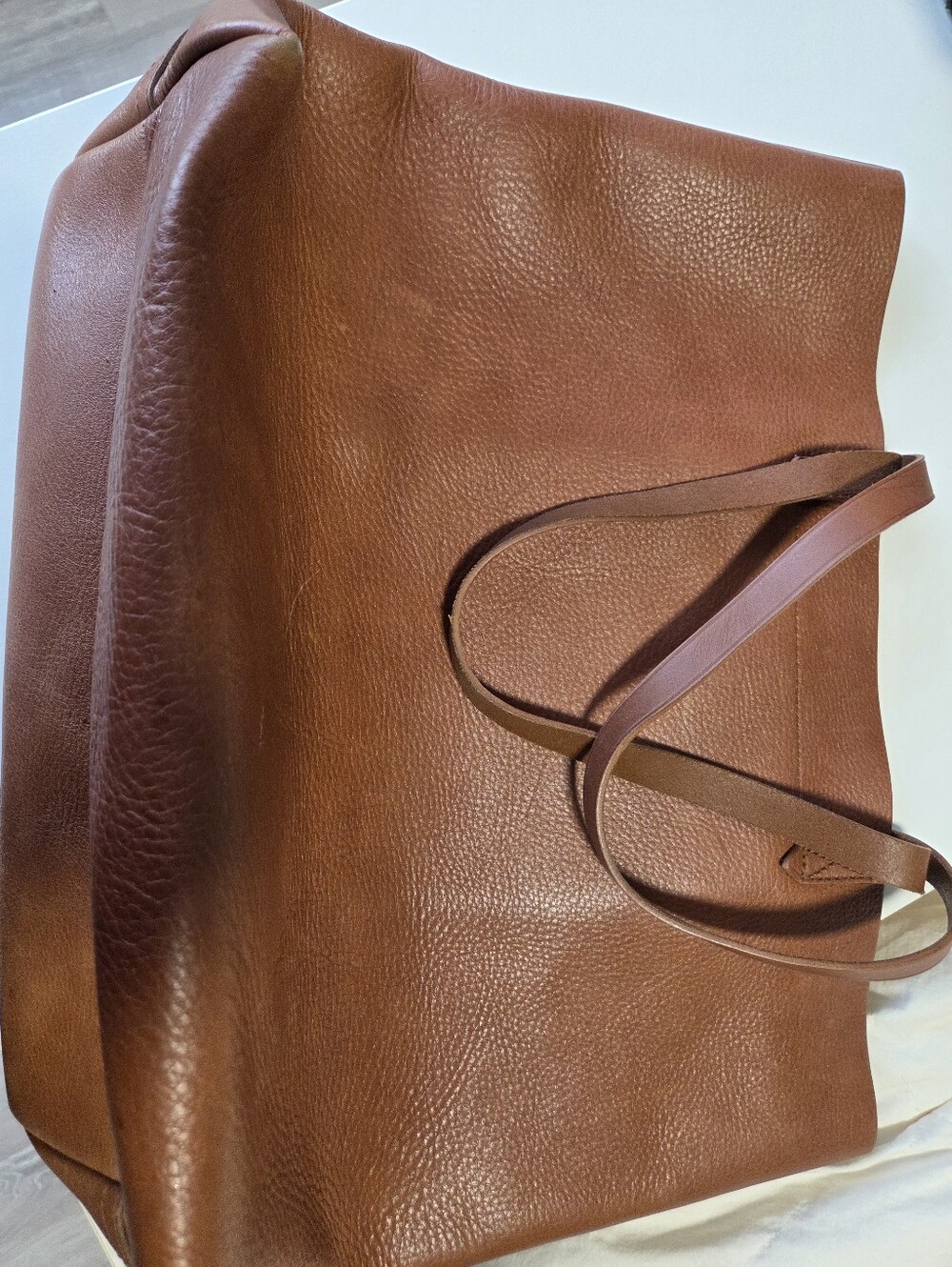 Madewell Classic Leather Tote Unlined